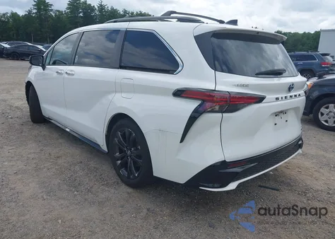 2023 Toyota Sienna Xse z USA, uszkodzony, nr VIN 5TDXRKEC5PS170140
